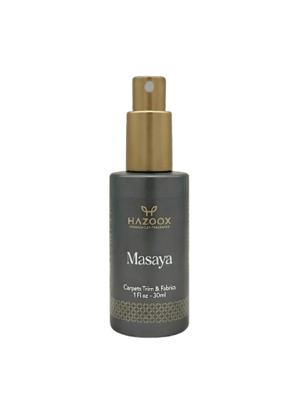 Hazoox Masaya Car Carpet Spray — Waterless Alcohol-Free Odour Eliminator for Carpets, Trim & Fabrics